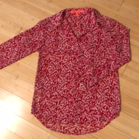 Mango Basics Button Down Shirt 👠🕶 EUC - Picture 2 of 4